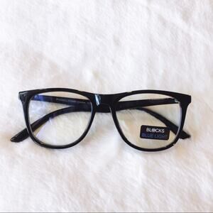 Nadia Black Computer Blue Light Glasses